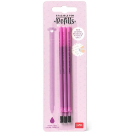 Set 3 rezerve pix cu gel purple Erasable Pen Legami