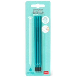 Set 3 rezerve pix cu gel turcoaz Erasable Pen Legami