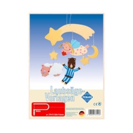 Sablon din lemn sweet dreams pentru traforaj dimensiunea A4 Pebaro 3741S