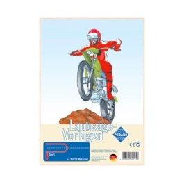 Sablon din lemn motocicleta pentru traforaj dimensiunea A4 Pebaro 3511S