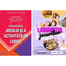 Pachet: Pedagogia jocului si a activitatilor ludice si Labirintul jocurilor - Horatiu Catalano, Anca Bulboaca