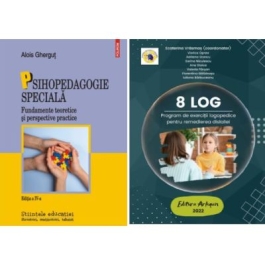 Pachet: Psihopedagogie speciala si 8 Log program de exercitii logopedice - Alois Ghergut, Ecaterina Vrasmas