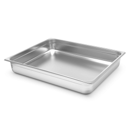 Tava gastronorm GN 2/1 din inox 18/10, 43 litri, 650x530x 150 mm Hendi rezistenta la temperaturi -40 C pana la 300 C