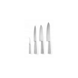 Set 4 cutite profesionale din inox, 37 cm, 33 cm, 33 cm, 19 cm, REVOLUTION by Hendi