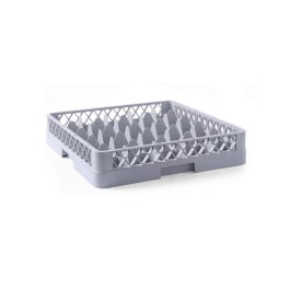 Cos universal pentru masina de spalat vase, polietilena, Gri Hendi 36 compartimente, 500x500x(H)104 mm