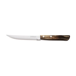 Cutit, inox, maner din lemn tratat, lama 127mm