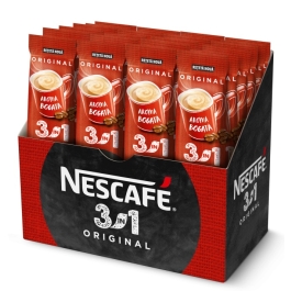 Pachet Nescafe 3 in 1, Cafea instant Original, 15g x 24 buc