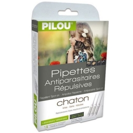 Pilou Pipeta Antiparazitara Pisici Junior, 3x1 ml