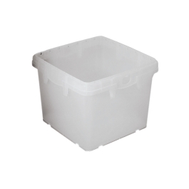 Container, transparent, cu manere, polipropilena, dimensiune 400x400x315, capacitate 32 litri