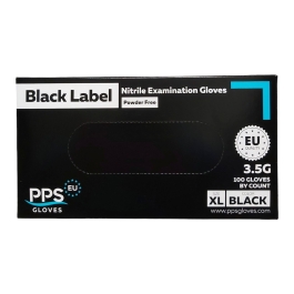 BLACK LABEL MANUSI NITRIL NEPUDRATE XL 100BUC/CUTIE