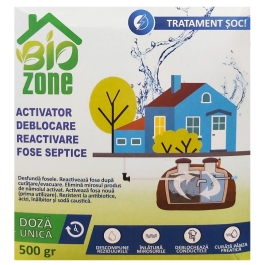 BIOZONE ACTIVATOR/DEBLOCARE  FOSA SEPTICA 500G