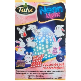 TAKE VOPSEA OUA LICHIDA SI DECORATIUNI NEON 20 OUA