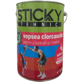 STICKY TEHNIC VOPSEA CLORCAUCIUC GRI 5KG