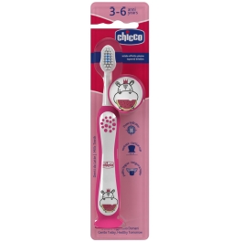CHICCO PERIUTA DE DINTI HIPPO ROZ 3-6 ANI