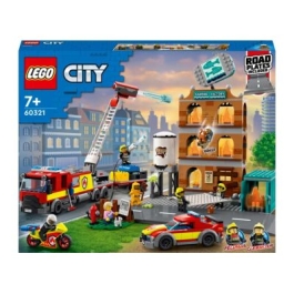 LEGO City - Brigada de pompieri 60321, 766 de piese