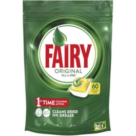 Fairy Detergent de vase capsule All in One, 60 bucati