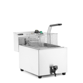Friteuza XL, Profi Line cu robinet de scurgere, 10L, 400V / 6600W, 302x687x(H)375 mm 