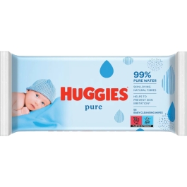 HUGGIES SERVETELE UMEDE BABY PURE 56BUC