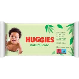 HUGGIES SERVETELE UMEDE BABY ALOE 56BUC