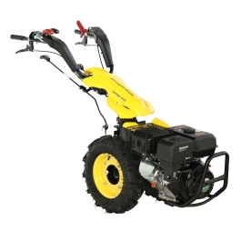 ProGARDEN Campo U16 motocultor multifunctional 14CP, benzina, EU V, pornire la sfoara, 3+2 viteze, reductor + FT90 freza tractata 900mm + BC120M bara cosire mobila 120cm
