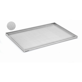 Tava perforata, aluminiu, grosime 1.5 mm, dimensiuni 600x800x20hmm