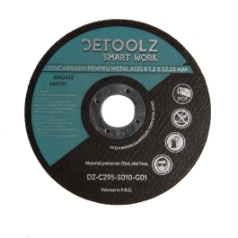 Set disc abraziv pentru metal 125 mm (10/set)