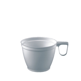 Set 60 cani PS, capacitate 180ml, culoare alba