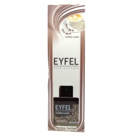 Odorizant camera cu betisoare aroma de CAFEA cu LAPTE 120 ml, Eyfel 