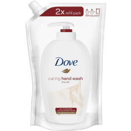 Dove Rezerva sapun lichid Original, caring hand wash Fine Silk, 500 ml