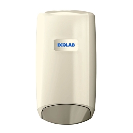 Ecolab Nexa Compact Dispenser pentru sapun lichid/ dezinfectant , plastic alb, 750 ml