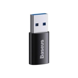 Adaptor Baseus Ingenuity Series Mini OTG, USB-A 3.1 la USB-C, Negru