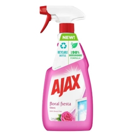 Ajax solutie curatat geamuri Floral Fiesta Flowers Bouquet, 500ml