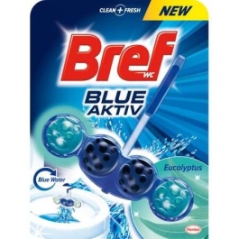 Bref Odorizant toaleta Blue aktiv Eucalipt, 50 g