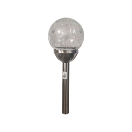 ALMA LAMPA SOLARA INOX CU LED MULTICOLORA  69687