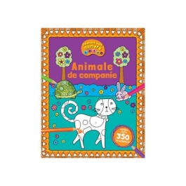 Animale de companie. Coloreaza dupa numere + Abtibilduri