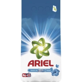 Ariel Detergent pudra pentru haine/rufe, Touch of Lenor Fresh 20 spalari, 2 kg