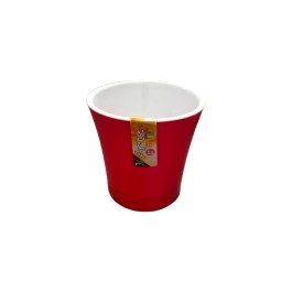 ARTE GHIVECI ROSU/ALB 0.6L