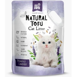 Asternut igienic pentru pisici, Tofu Lavanda, 10 l, Mon Petit Ami