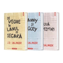 Pachet 3 carti De veghe in lanul de secara, Noua povestiri, Franny si Zooey - J. D. Salinger