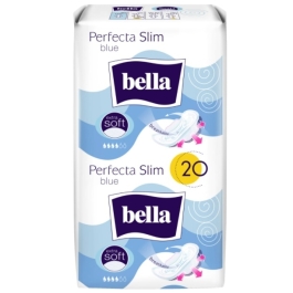 Bella Absorbante Perfecta Slim Extra Soft Blue, 20 bucati