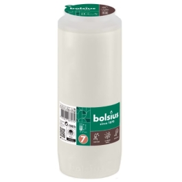 Candela de plastic Nr. 12, durata 7 zile, Bolsius 
