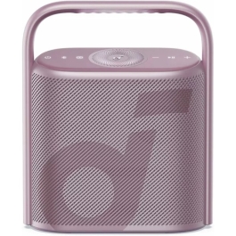 Boxa portabila Anker SoundCore Motion X500, 40W, Wireless Hi-Res Spatial Audio, IPX7, Roz