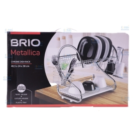 BRIO METALICA SCURGATOR VASE CROMAT 2 NIVELE 105902