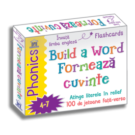 Build a word. Formeaza cuvinte. Jetoane limba engleza - Fran Bromage