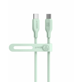 Cablu Anker Bio 543 USB C la USB C (100W), 2.0, 0.91 metri Verde