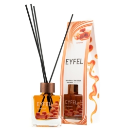 Odorizant camera cu betisoare aroma de CARAMEL 120 ml, Eyfel