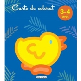 Carte de colorat 3-4 ani