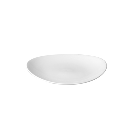 Farfurie ovala, portelan, diametru 197x160mm