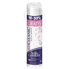 CLEANIC SOFT&COMFORT DISCHETE DEMACHIANTE 107BUC