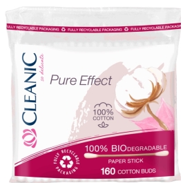 CLEANIC PURE EFFECT BETISOARE URECHI PUNGA 160BUC